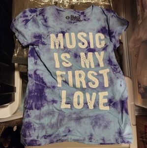Music is my First Love Short Sleeve Women's Top